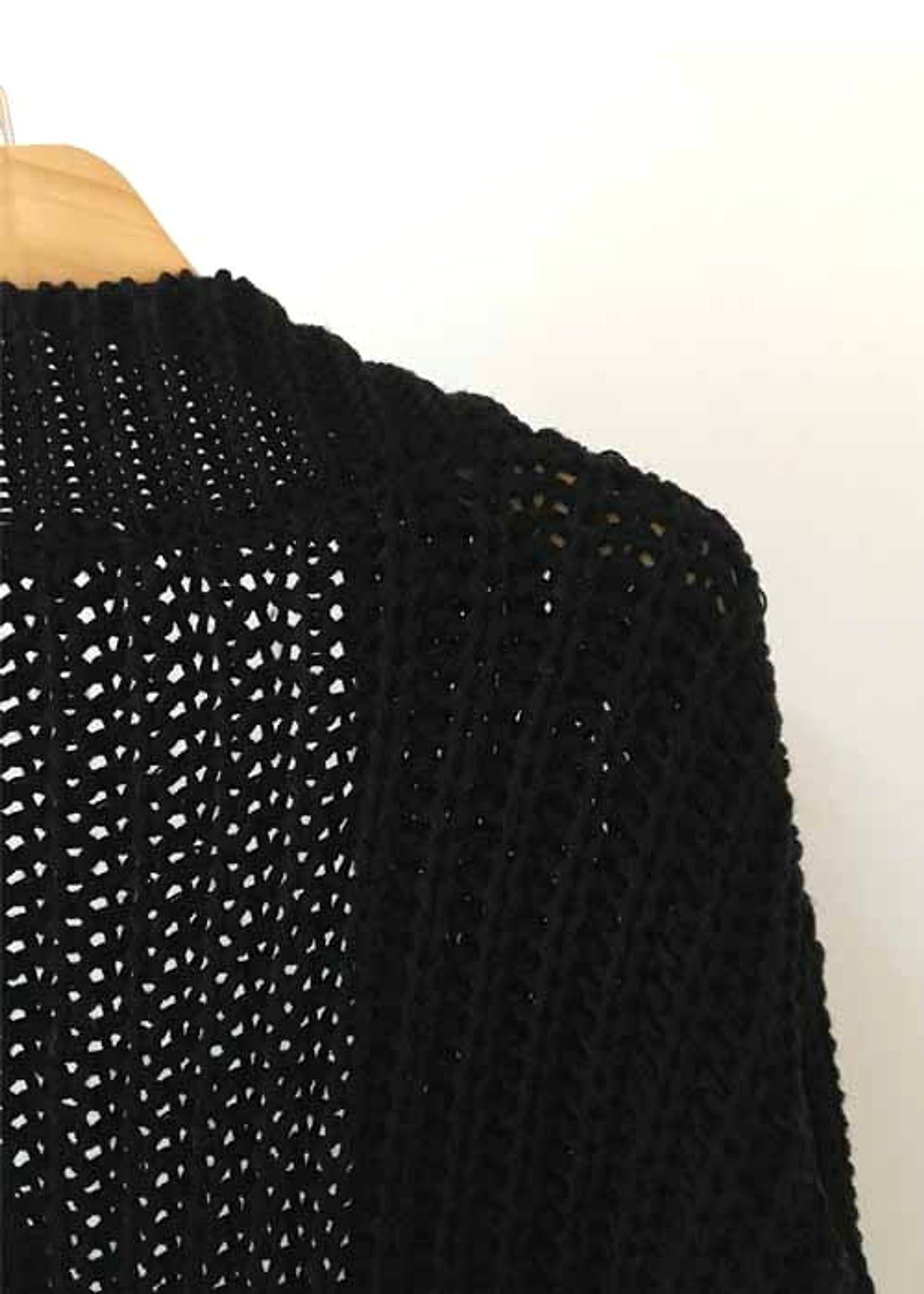 Retro Lazy Coat Loose Mid-length Sweater Jacket Women - enhanced image 8