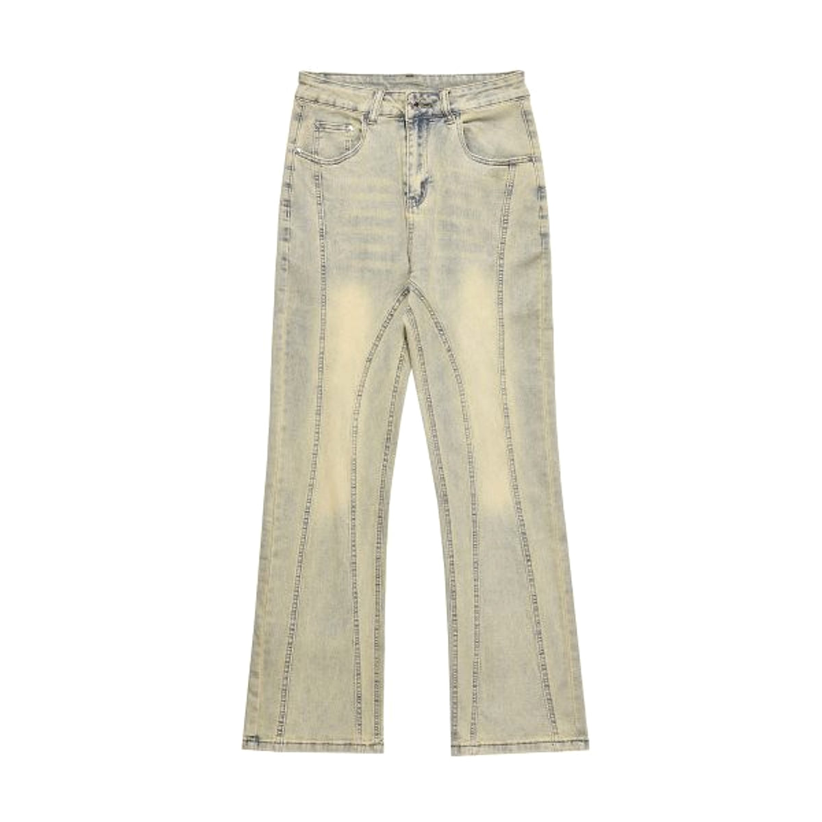 RO Style Wide Leg Patchwork Cargo Pants Women 's Jeans Youth Unisex - enhanced image 8