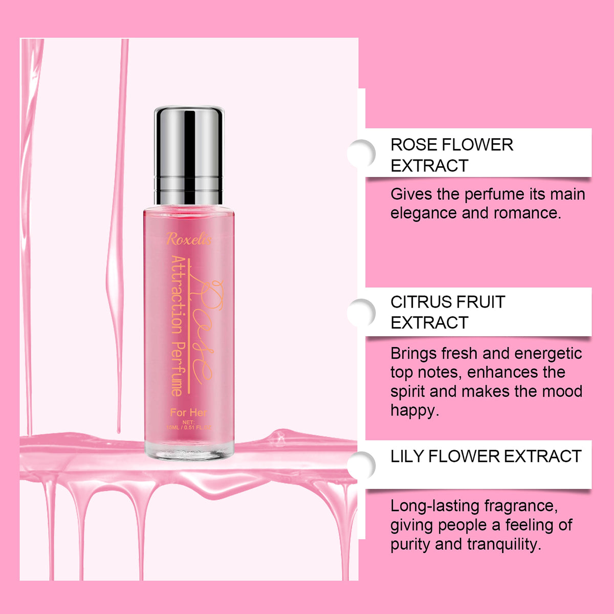Roxelis™ Rose Perfume – Attraction Pink - enhanced image 8