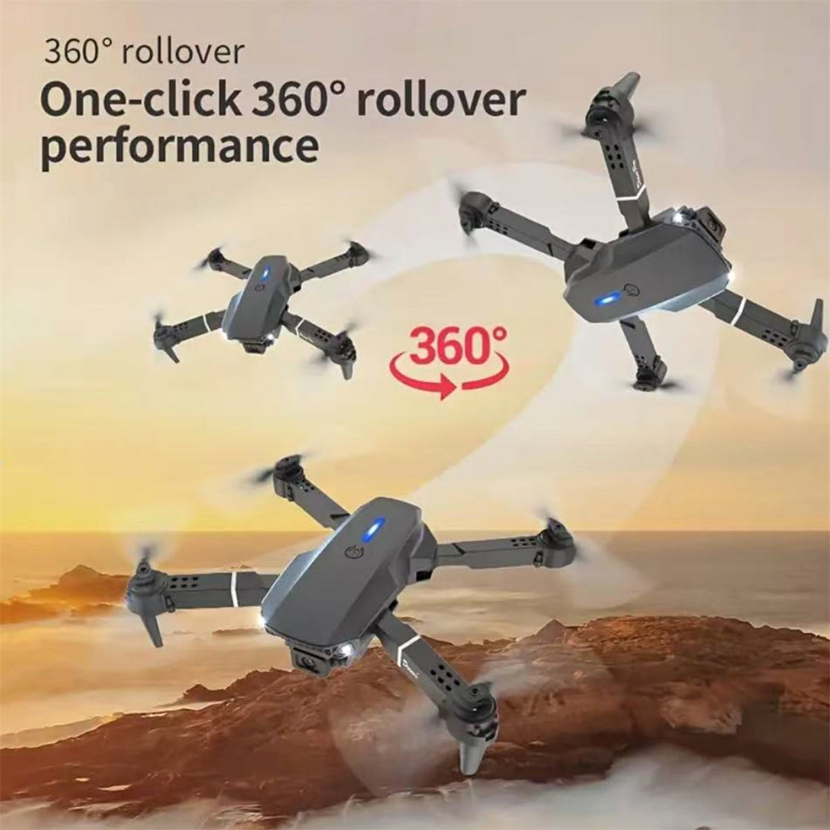 SkyCapture™ – Foldable Smart Camera Drone with 1 Battery (US Warehouse) - enhanced image 8