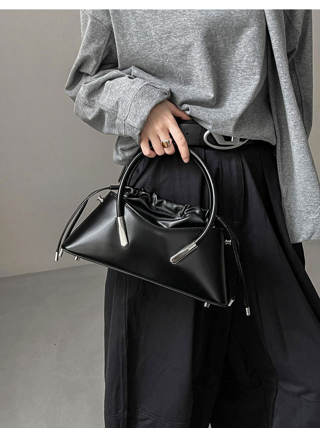 SolunaLuxe™ – Crimson Curve Shoulder Bag - enhanced image 8
