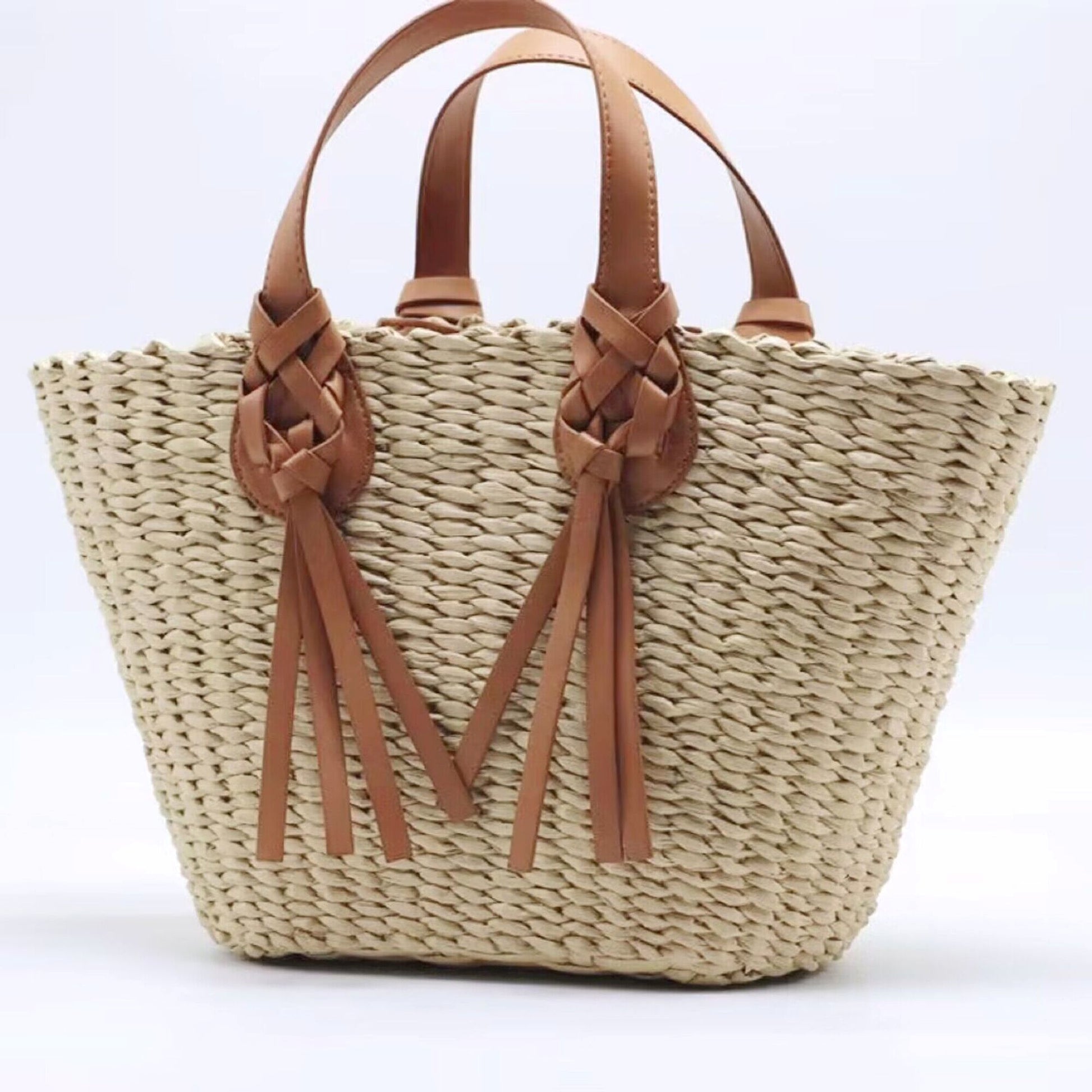 SolunaWeave™ – Riviera Knot Handle Bag - enhanced image 8