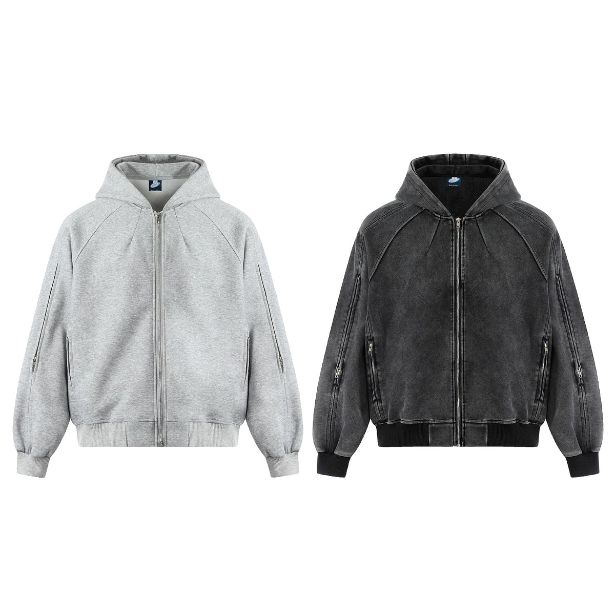 Spring New Retro Simple, Loose And Versatile Hooded Jacket - enhanced image 8
