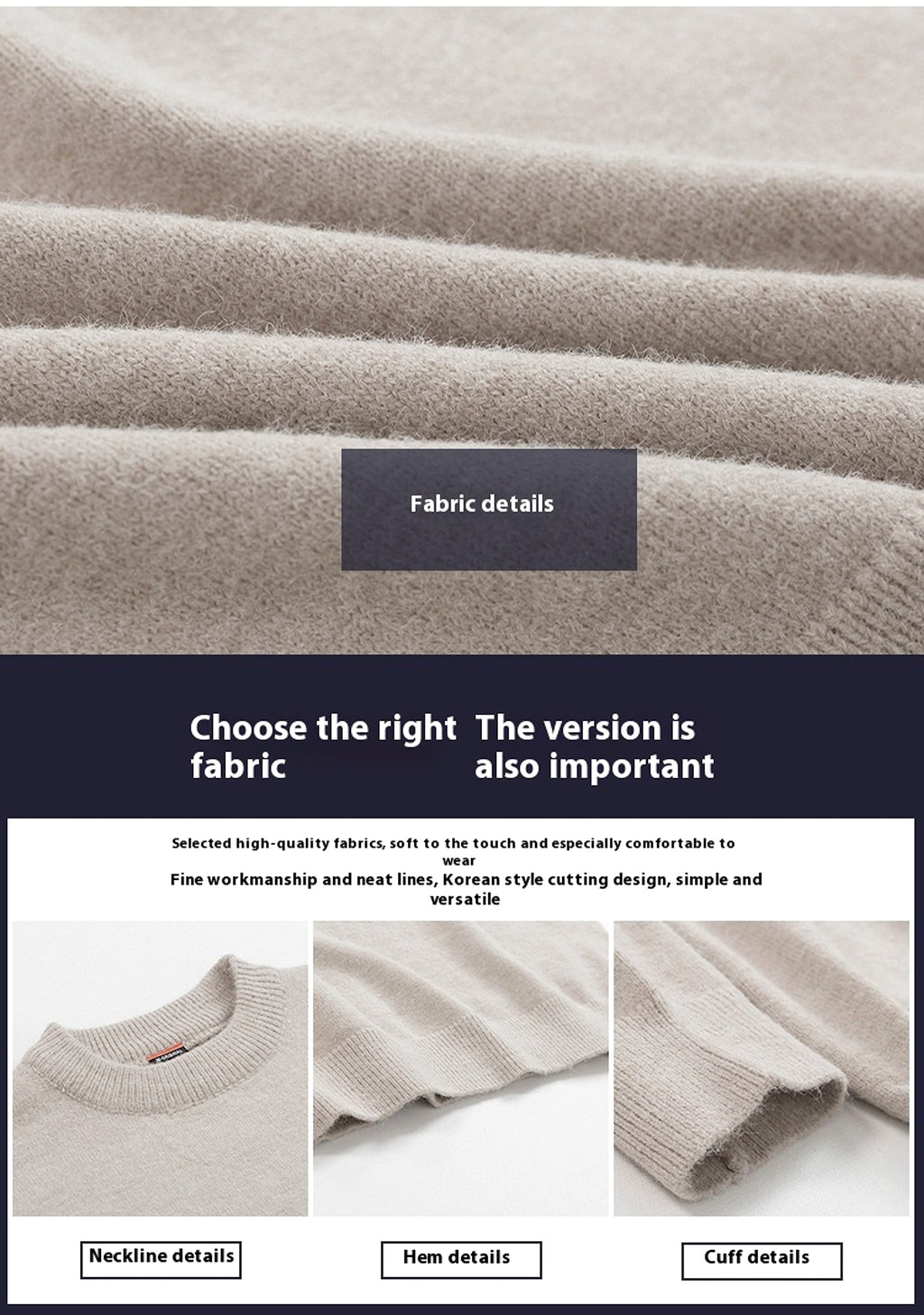 Sweater All-matching Knitwear Korean Style Trendy - enhanced image 8