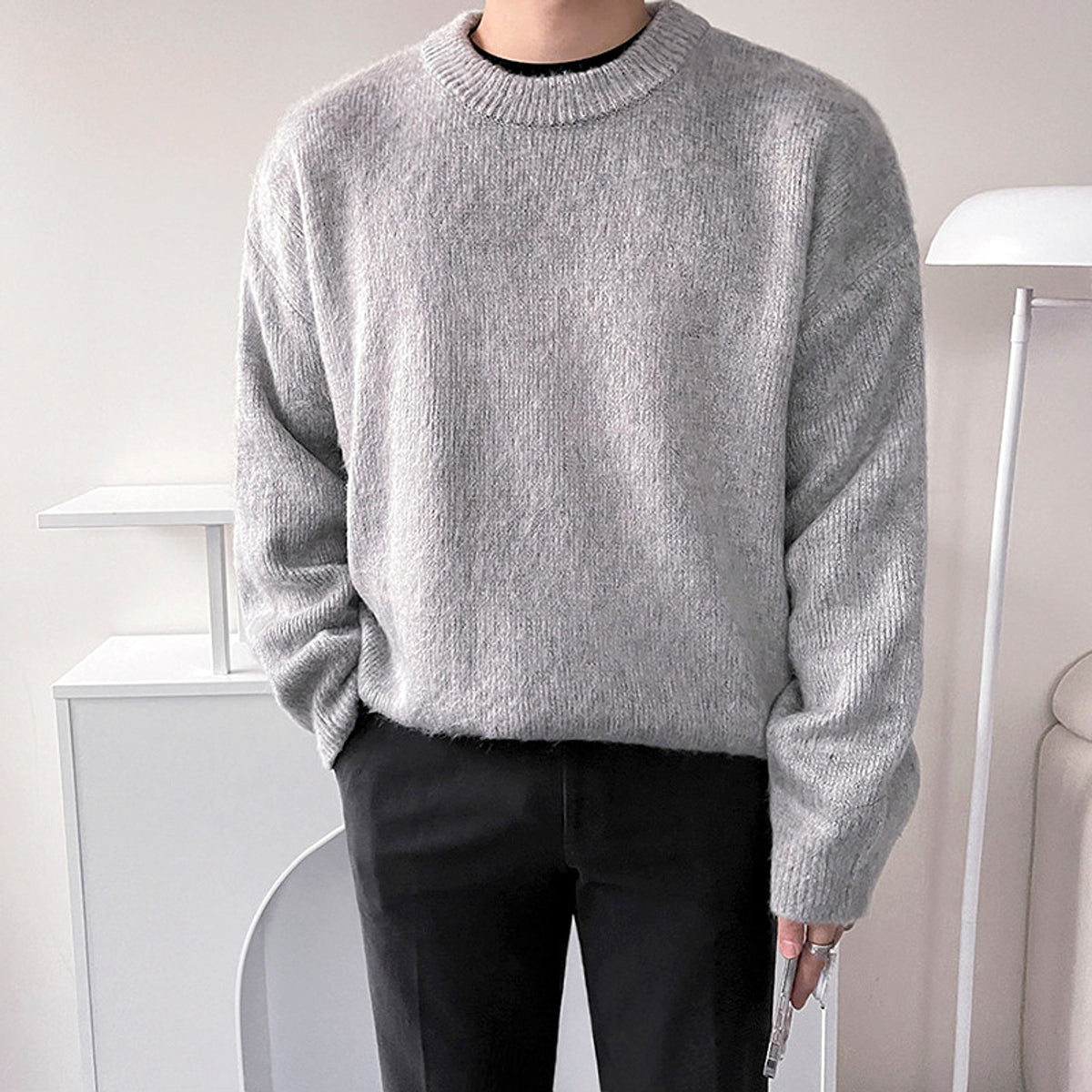 Thickened Pullover Long Sleeve T-Shirt - enhanced image 8