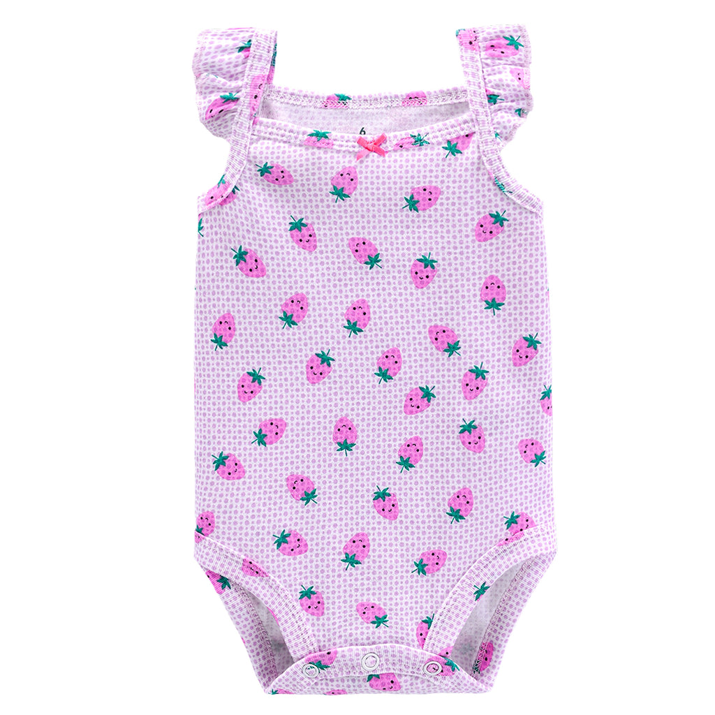 TinyJoy™ – Summer Cotton Romper Set for Baby Girls - enhanced image 8