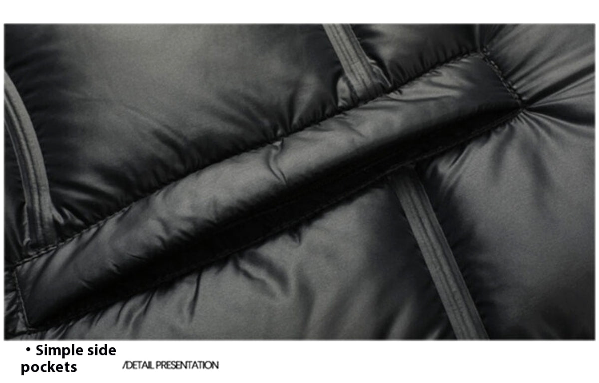 Winter Mid-old Men's Down Jacket Stand Collar Coat Thickened Protection Men - enhanced image 8