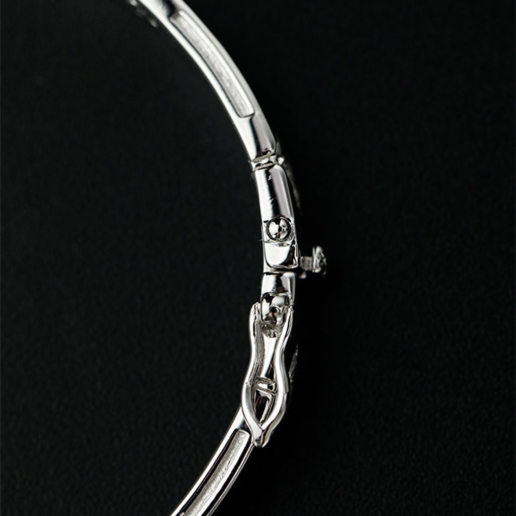 LuxeJewels™ – Vintage Clover 925 Silver Bracelet - enhanced image 8