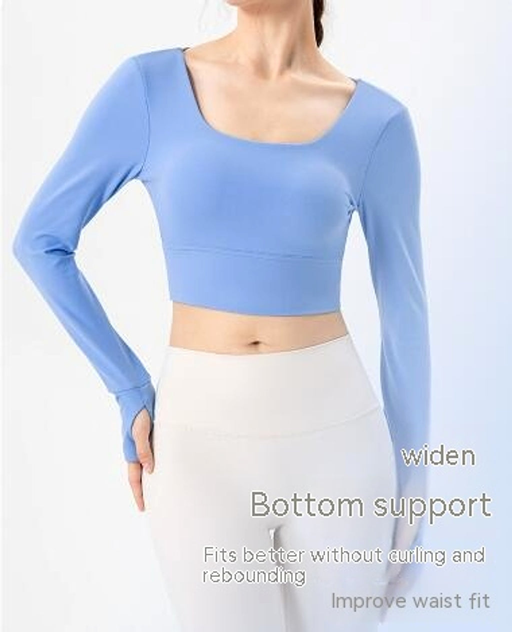 Yoga Leggings Clothes Women With Chest Pad - enhanced image 8