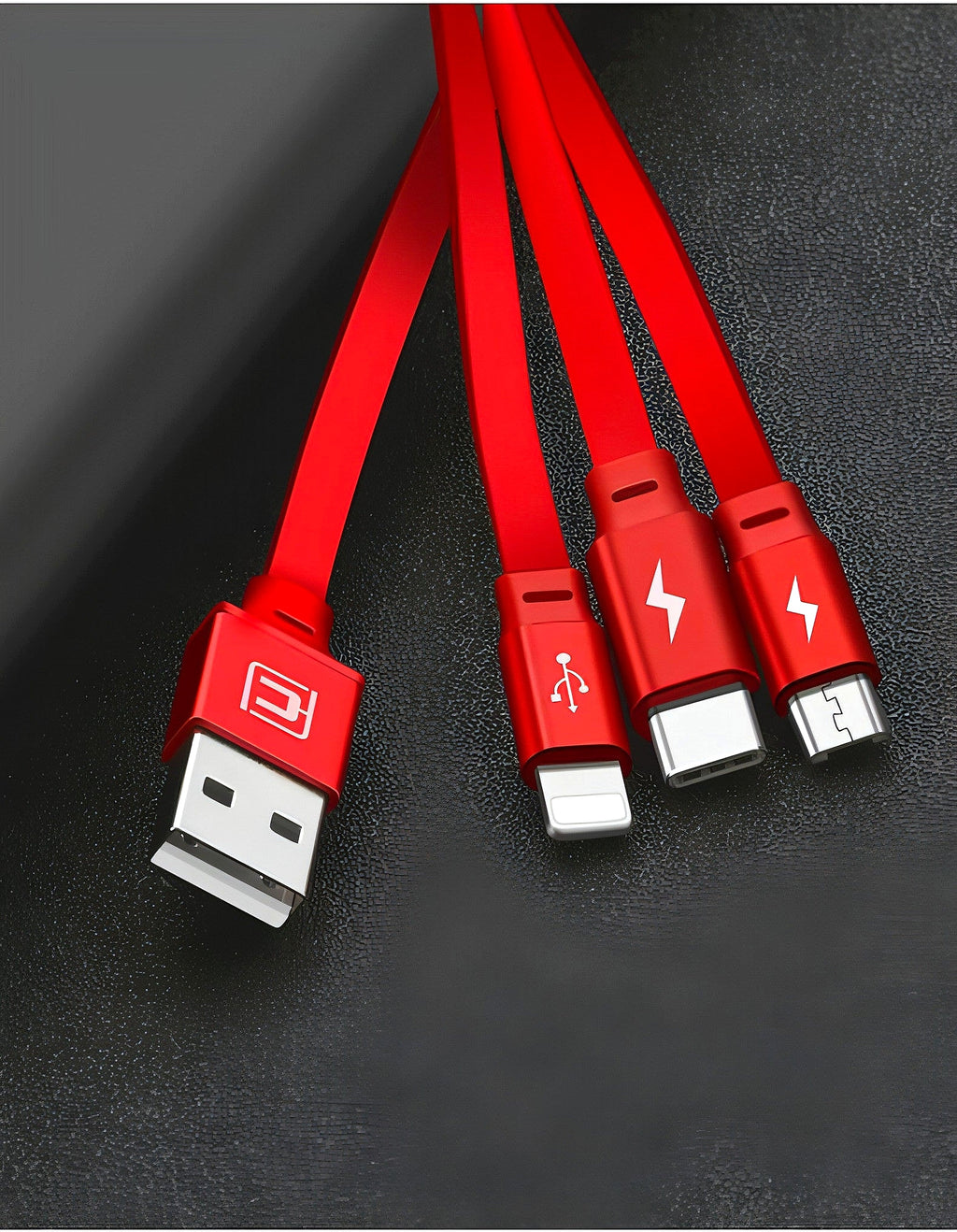 Z. Telescopic three-in-one charging line mobile phone multi-function multi-head Accessories - enhanced image 8