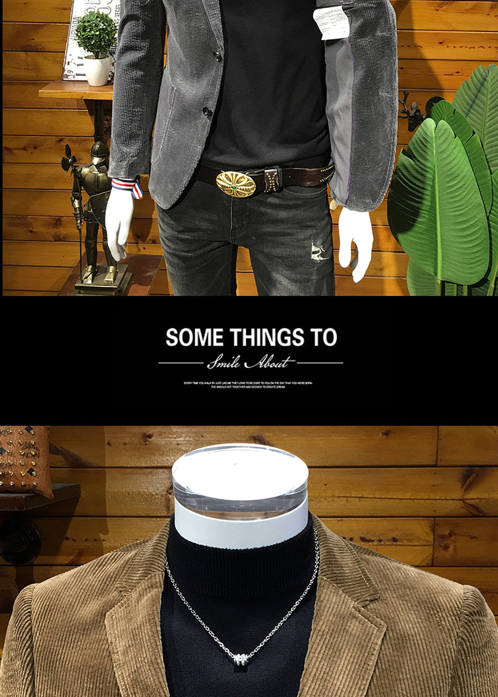 25 Edition – Men’s Slim Fit Corduroy Business Blazer - enhanced image 9