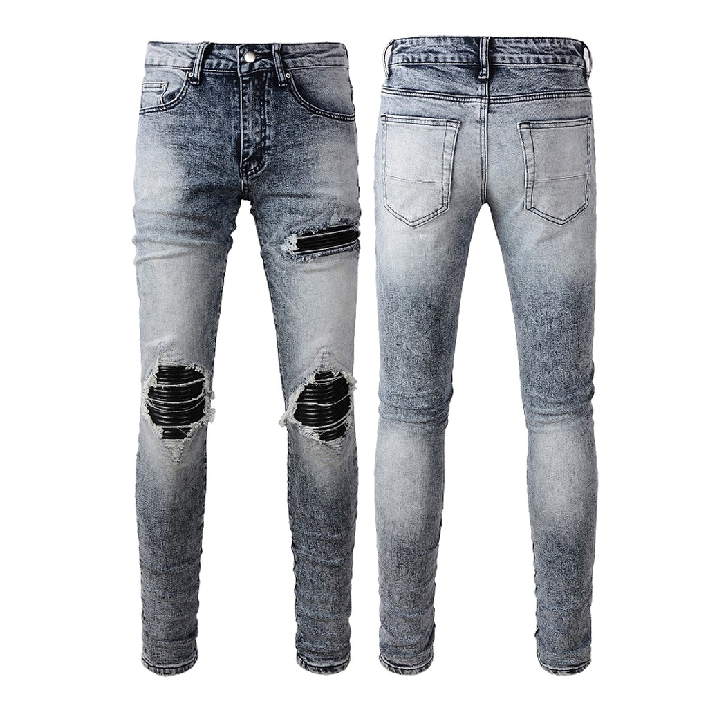 American Retro Jeans Trendy Men - enhanced image 9