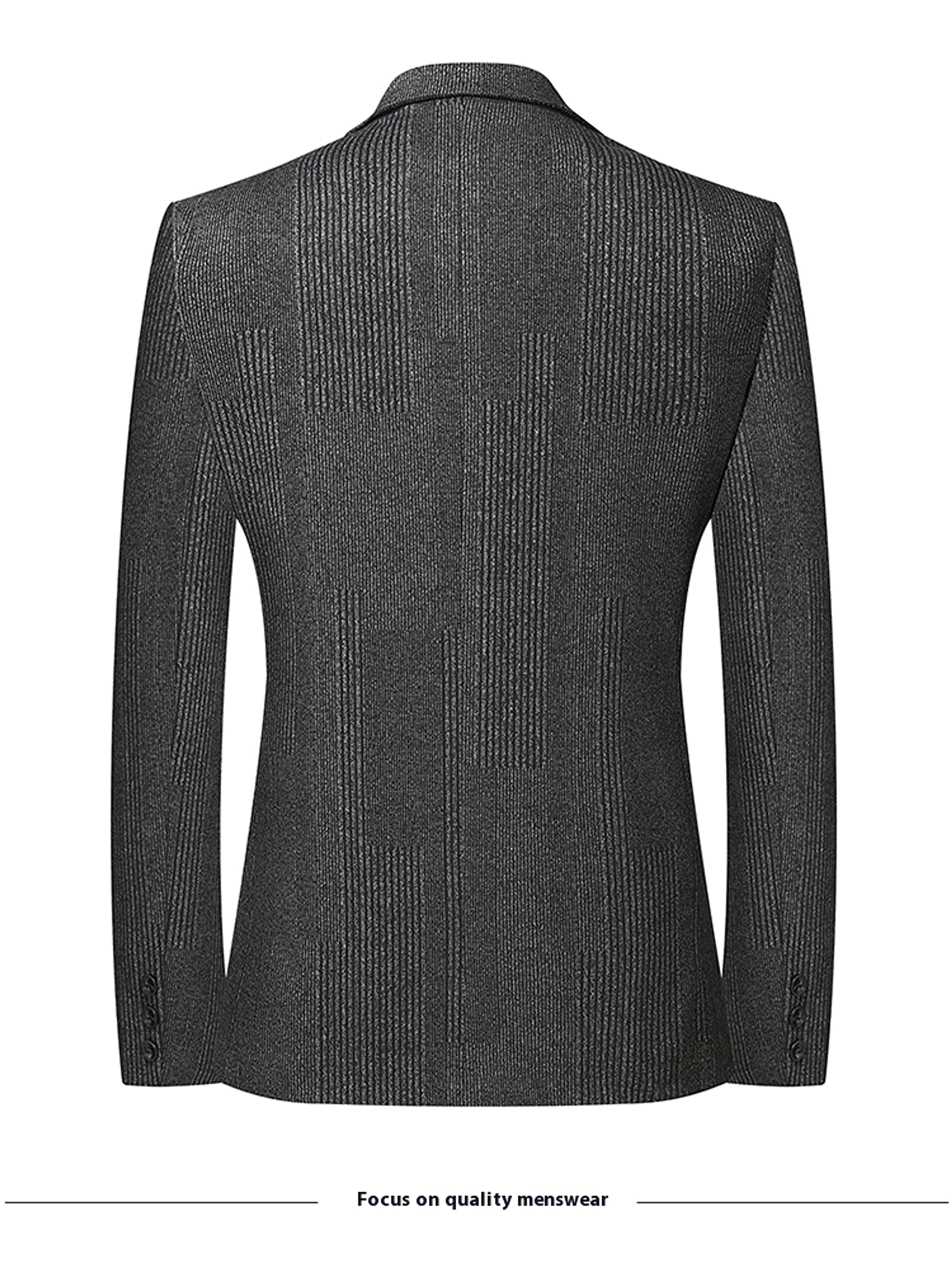 Autumn New Men's Casual Suit Jacket - enhanced image 9
