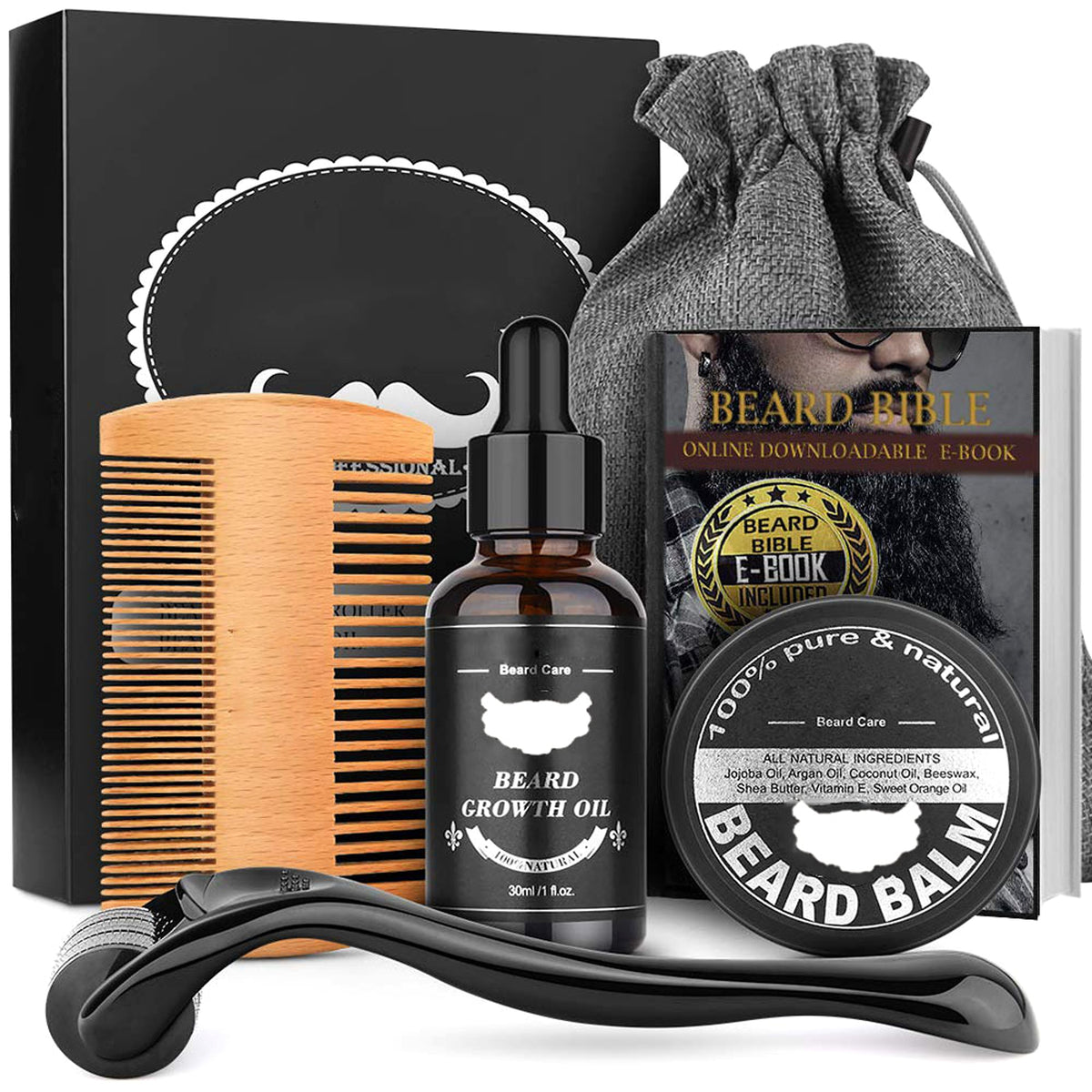 BARTPROFI™ 5-in-1 Beard Grooming Kit - enhanced image 9