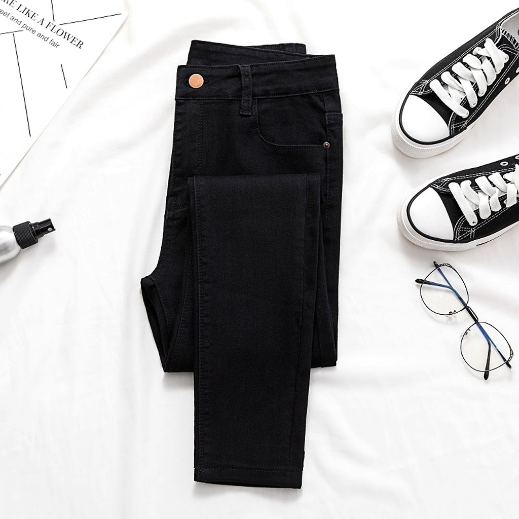 Black Hole Women 's Jeans Skinny Plus Size Pants - enhanced image 9