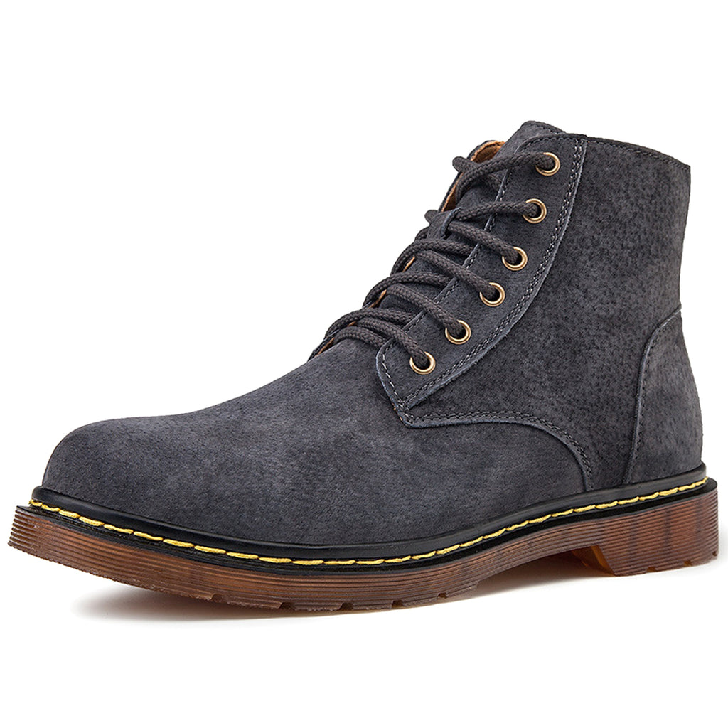 high-top casual single boots men - enhanced image 9
