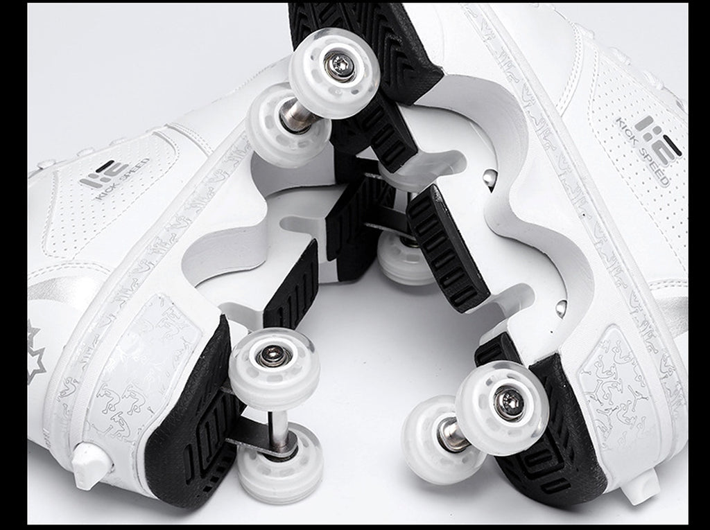 Deformation Shoes Double Row Rune Roller Skates - enhanced image 9