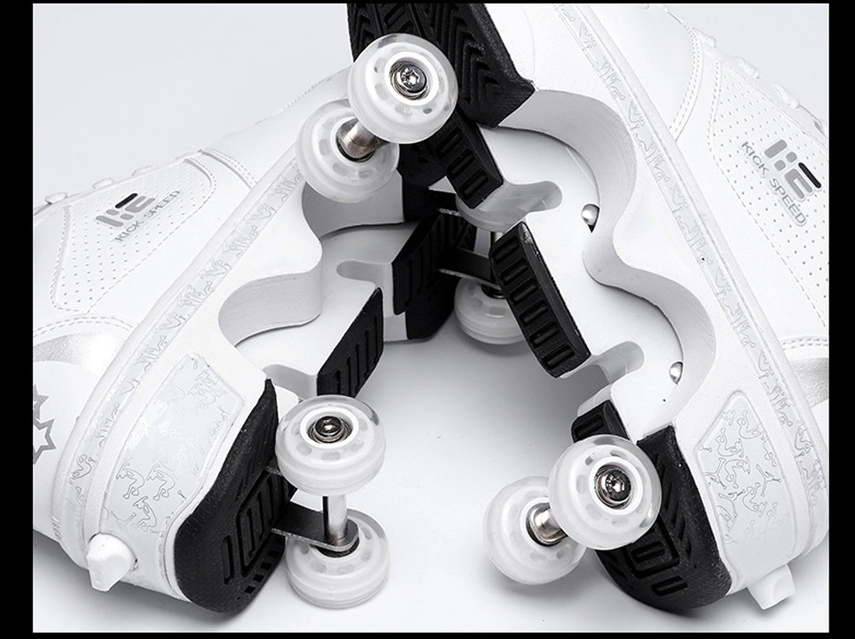 Deformation Shoes Double Row Rune Roller Skates - enhanced image 9