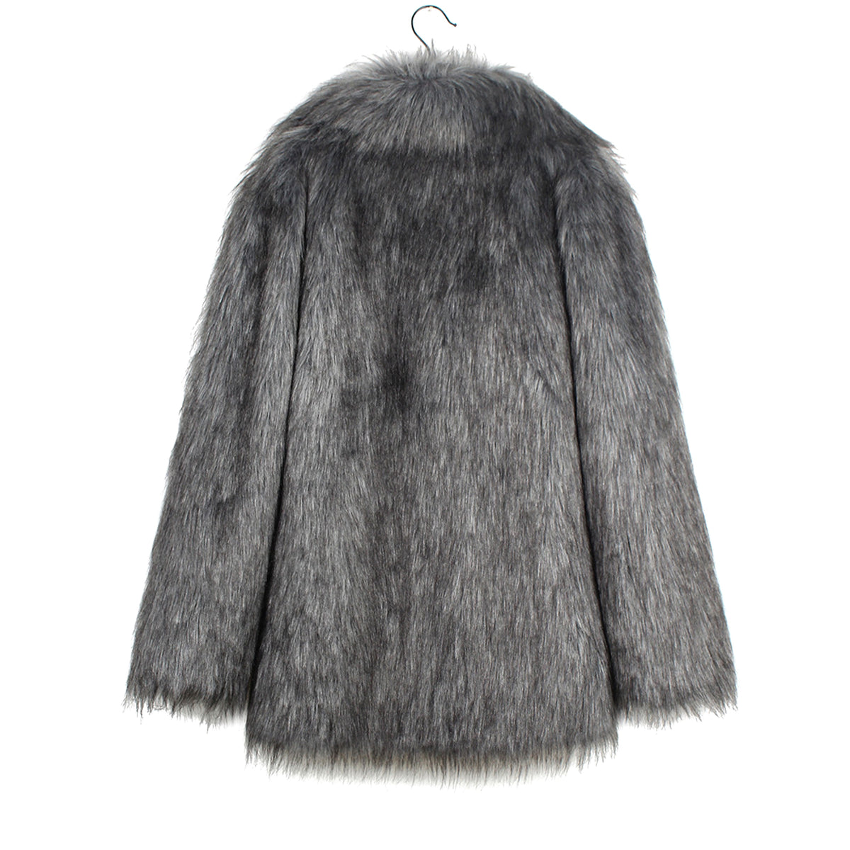 Men's Lapel Short Faux Fur Jacket – Luxurious Warmth & Style - enhanced image 9