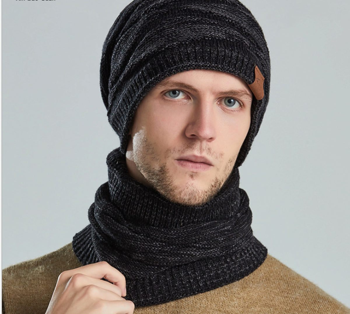 Fashionable Temperament Warm And Explosive Style Knitted Wool Ladies New Hedging Hat - enhanced image 9