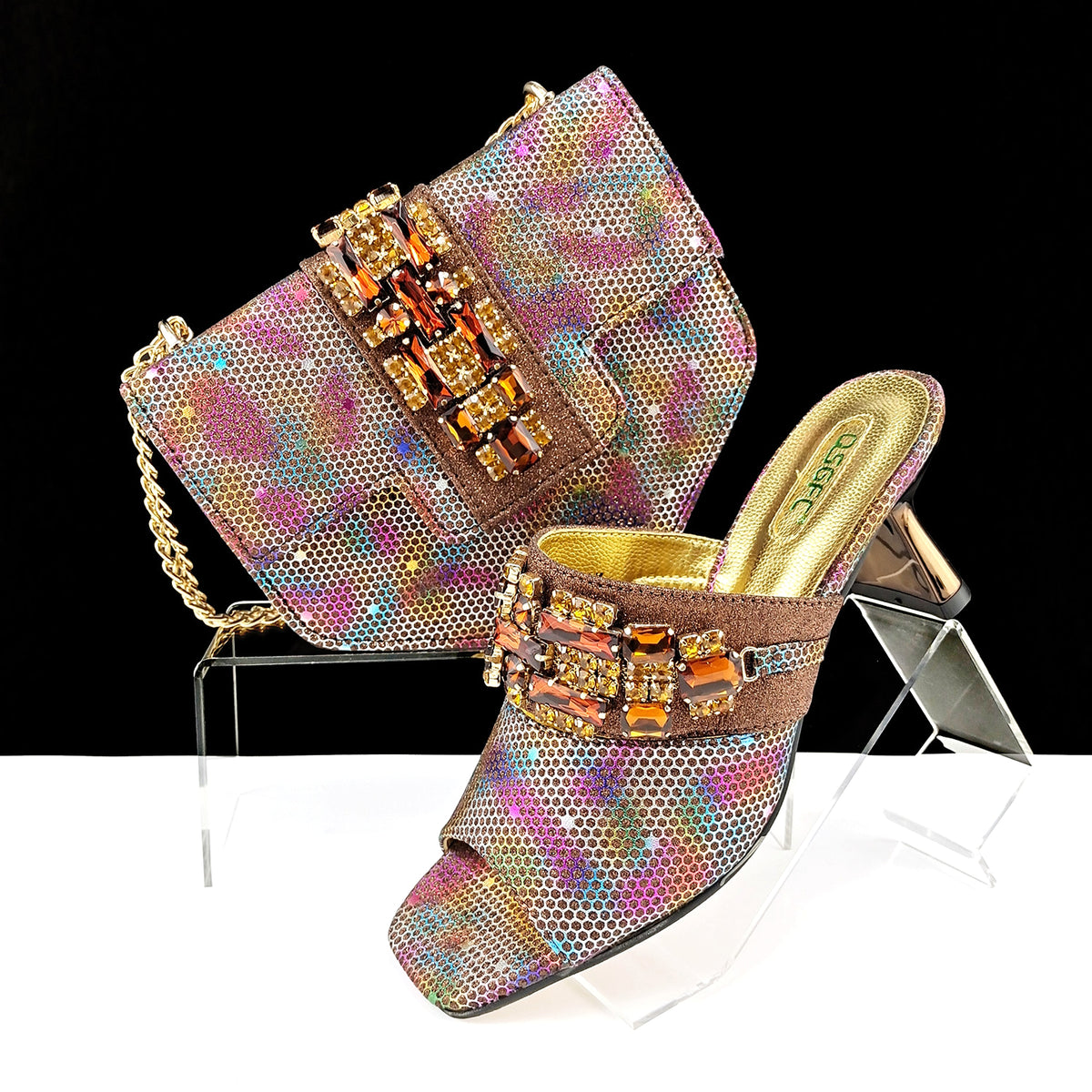 Glamoré™ – Camouflage Heels & Clutch Set - enhanced image 9