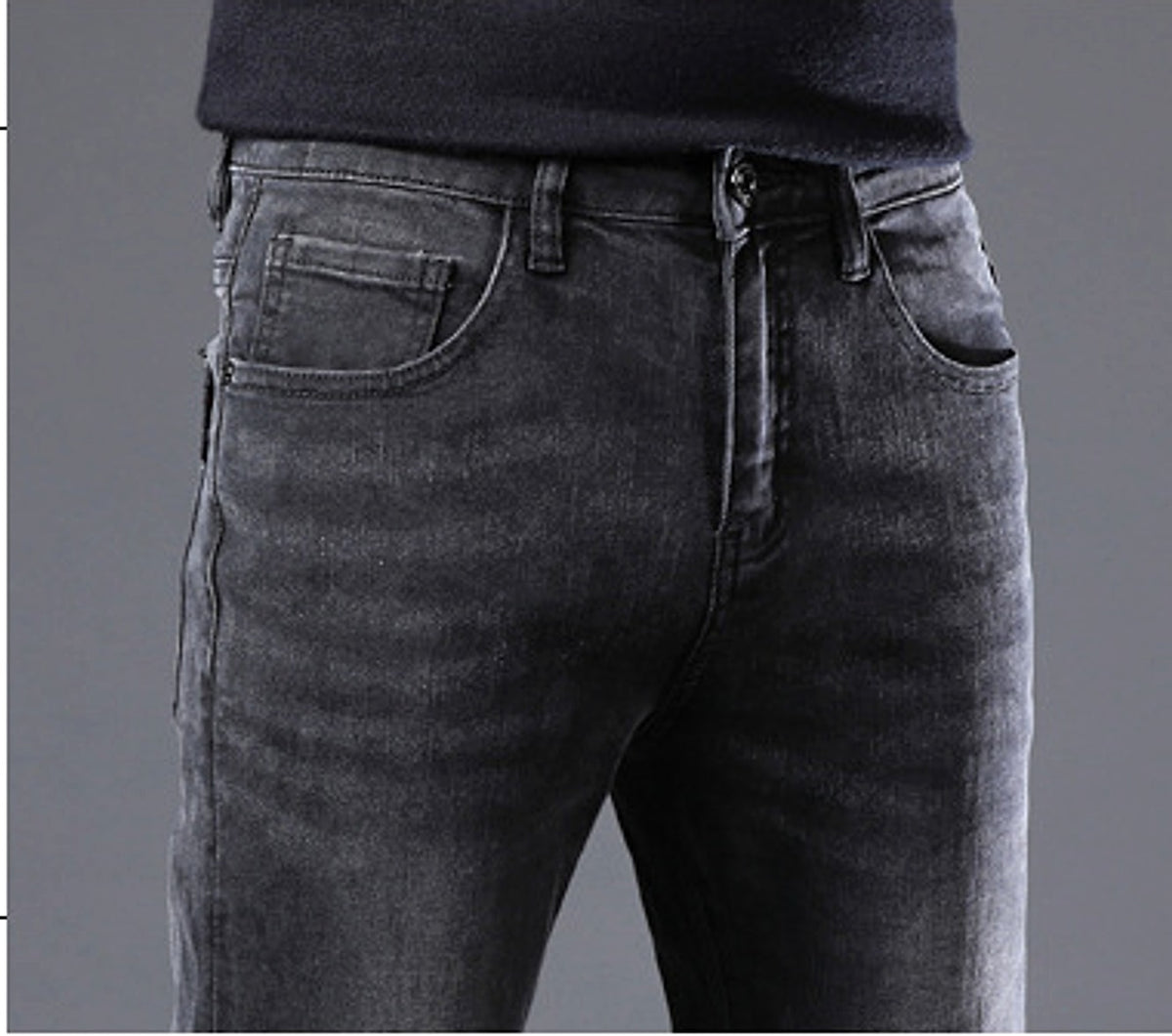 High End Blue Jeans Men Summer - enhanced image 9