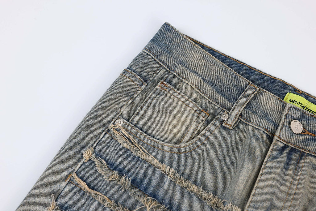 High Street Women 's Jeans With Whiskers Youth - enhanced image 9