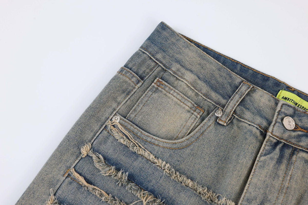 High Street Women 's Jeans With Whiskers Youth - enhanced image 9