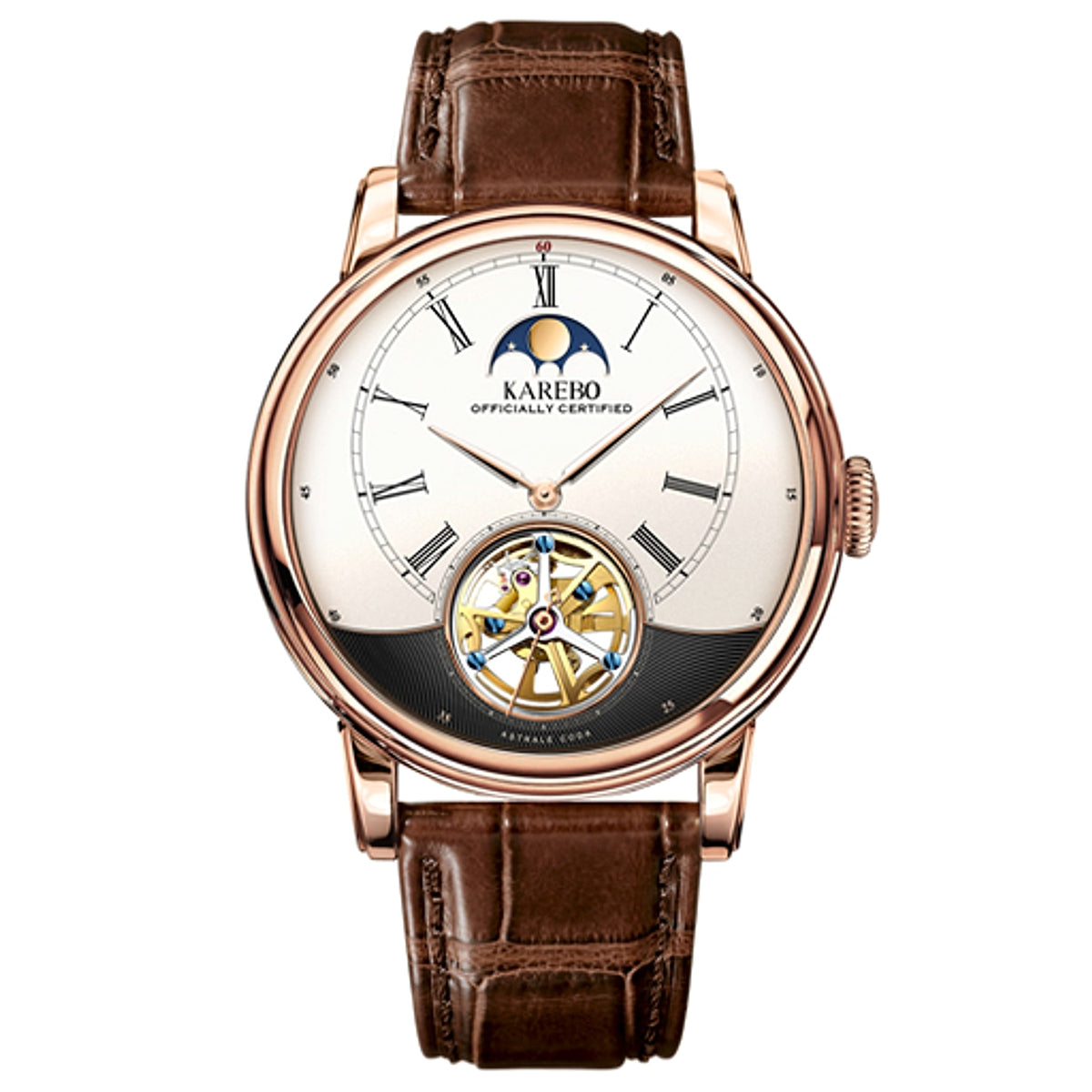 KAREBO - Men's automatic mechanical watch - enhanced image 9