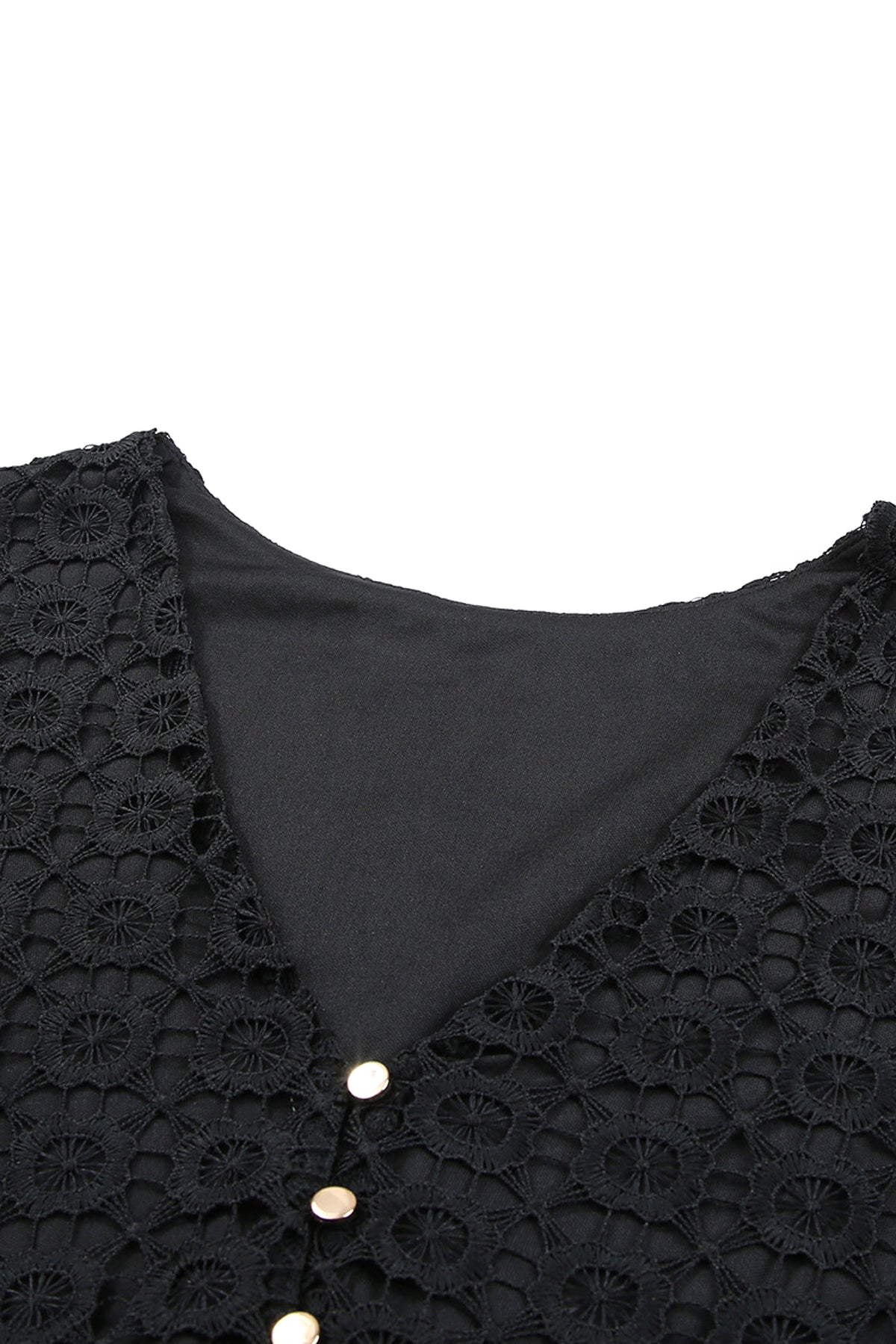 A. Lace Stitching Long Sleeve Dress Women - enhanced image 9