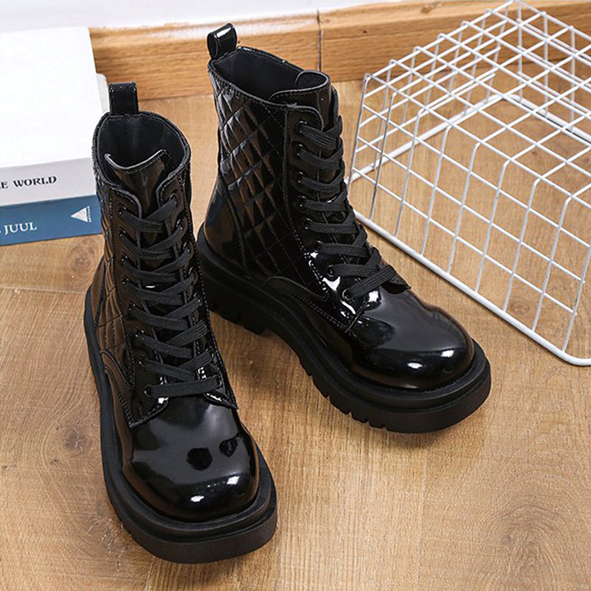 Thick-heeled Boot Women Shoes - enhanced image 9