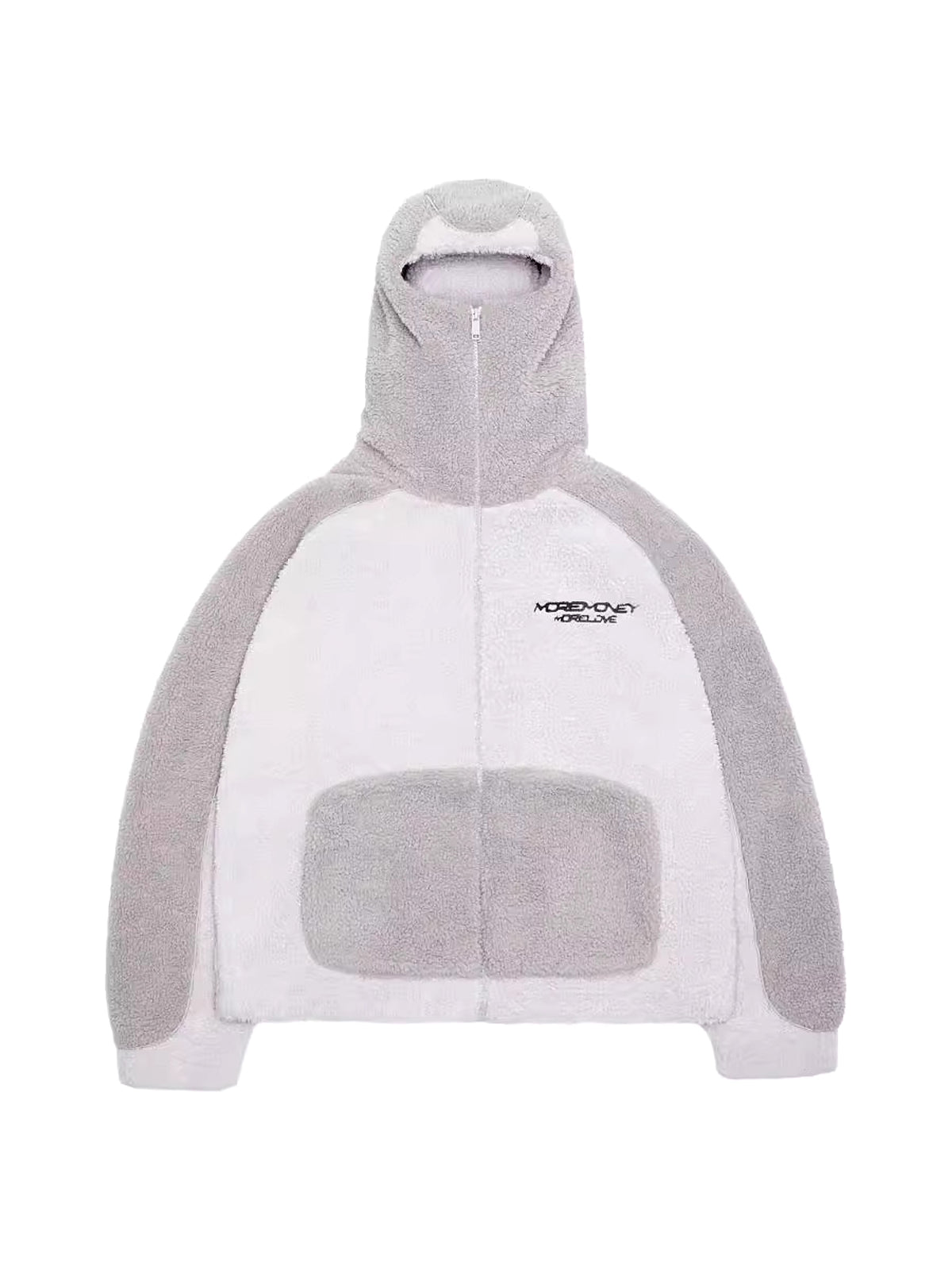 Lambswool Personalized Fashion Hoodie Warm Coat Jacket - enhanced image 9