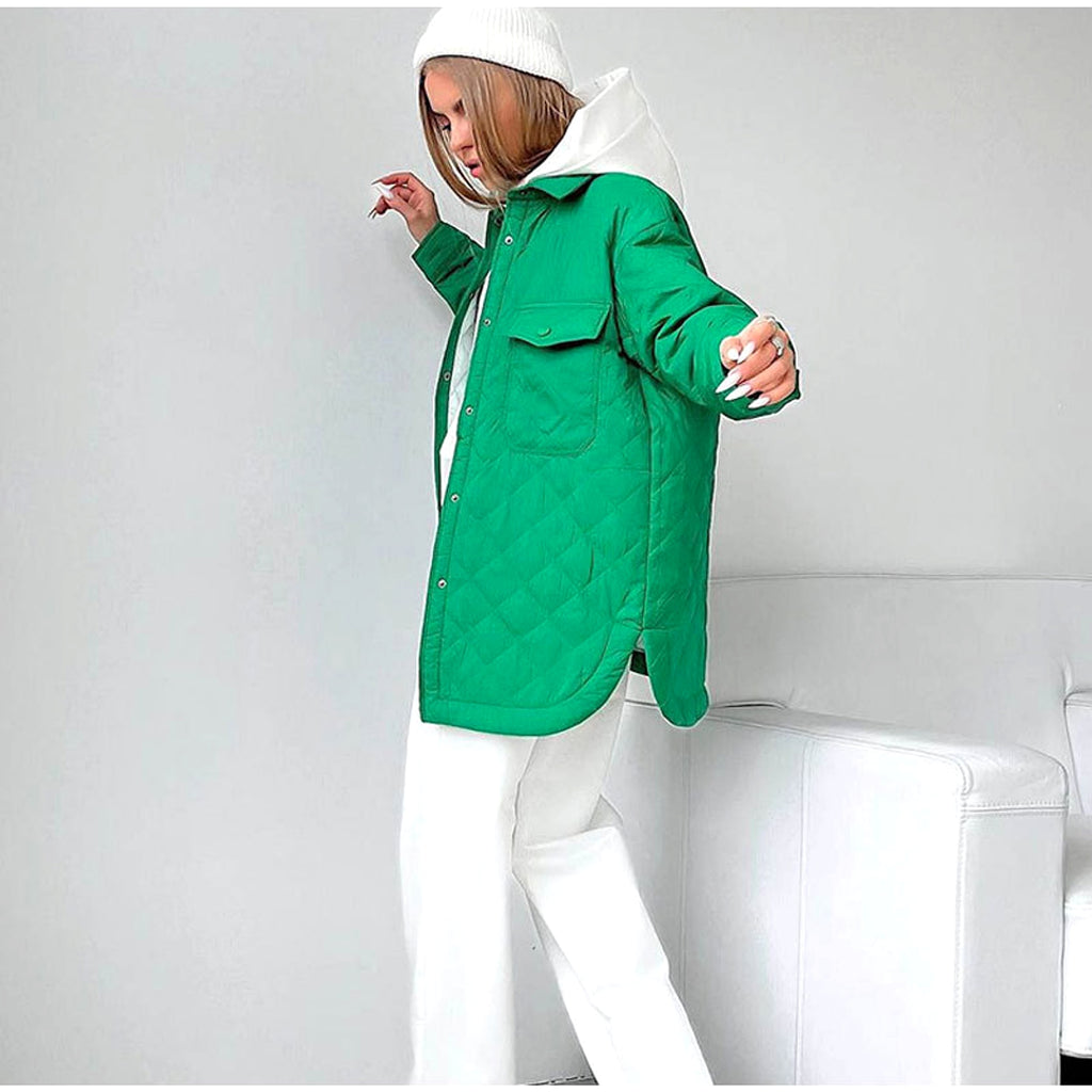 Long Breasted Lapel Cotton Jacket – 25 Edition - enhanced image 9