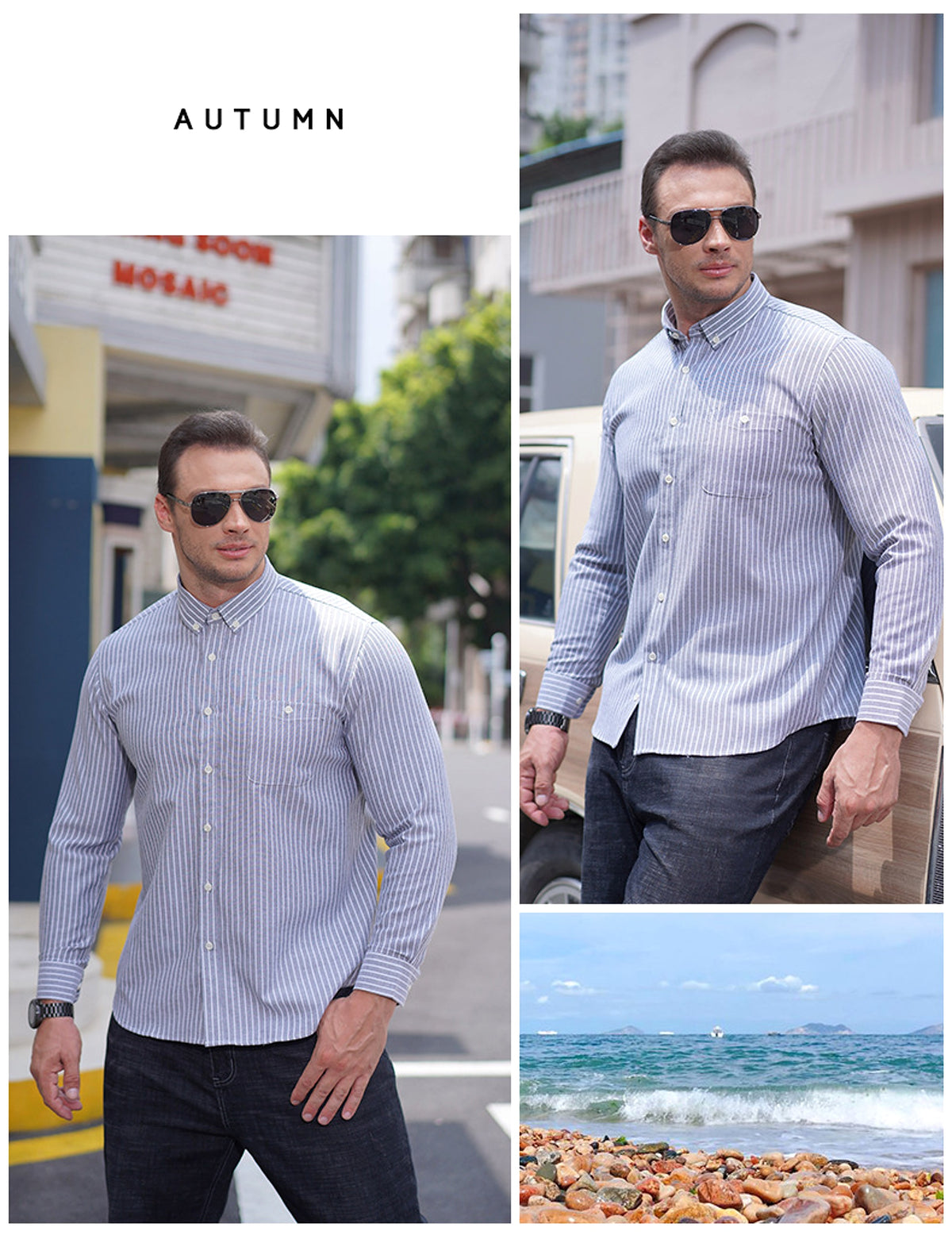 Men Business Trends Cotton Long Sleeve DressShirt - enhanced image 9