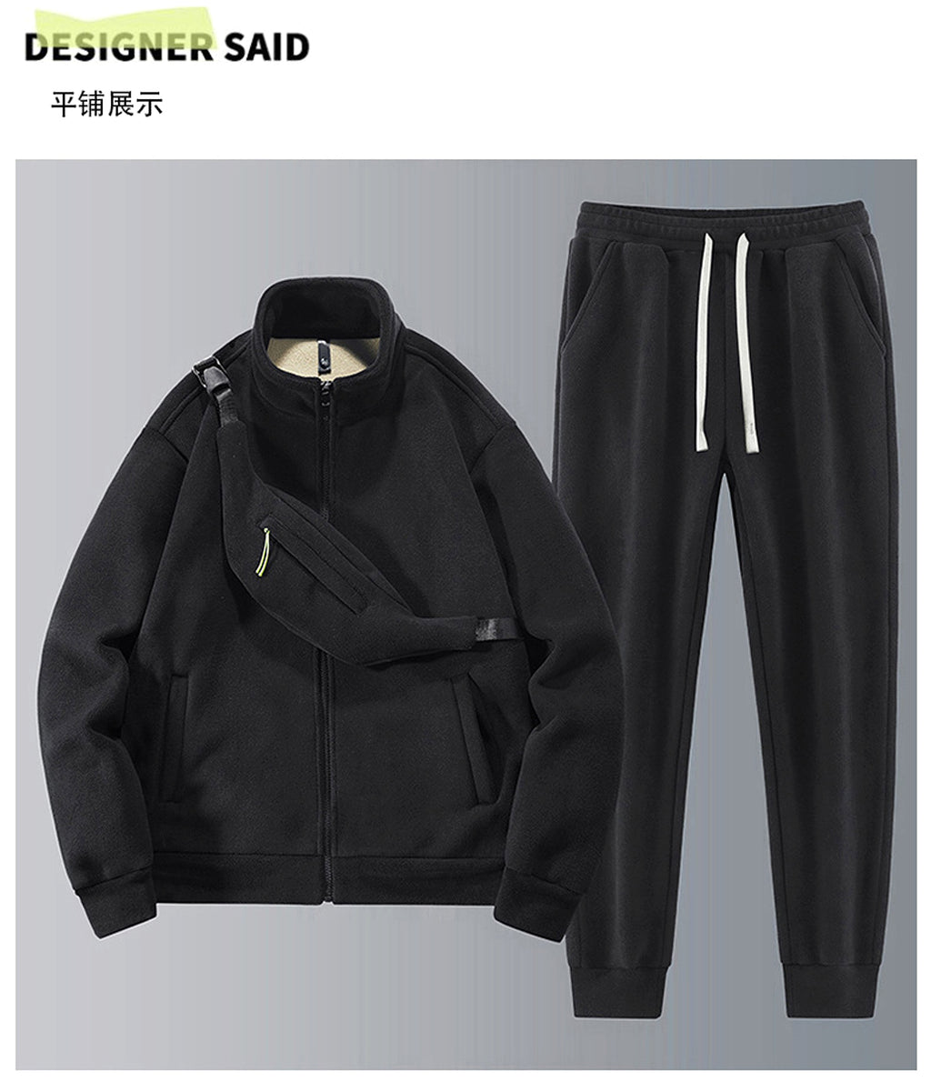 Men 's Fleece Tracksuit - enhanced image 9