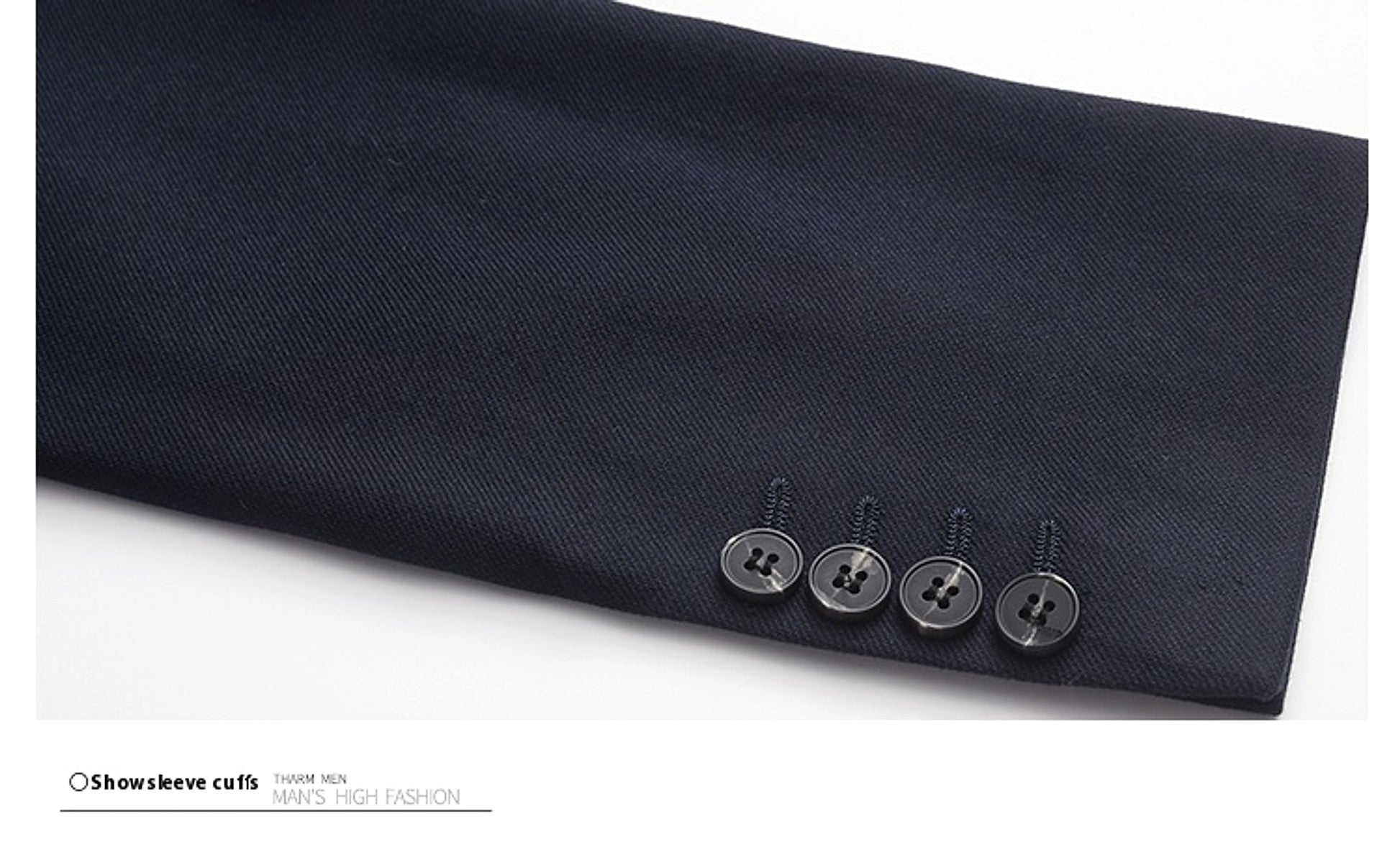Aureux™ – Double-Breasted Business Blazer - enhanced image 9
