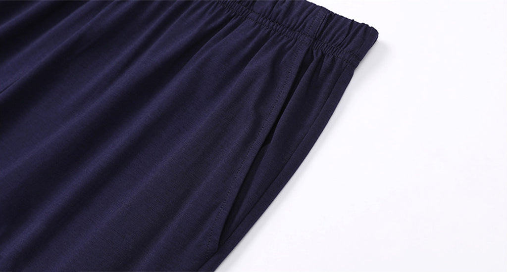 Men's Casual Long Sleeved Trousers Pajamas - enhanced image 9