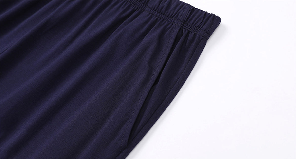 Men's Casual Long Sleeved Trousers Pajamas - enhanced image 9