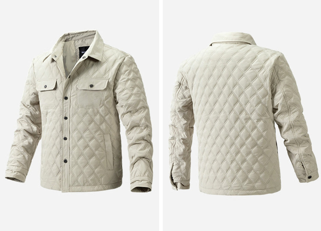 Men's Fashion Jacket Business Jacket Cotton Jacket - enhanced image 9