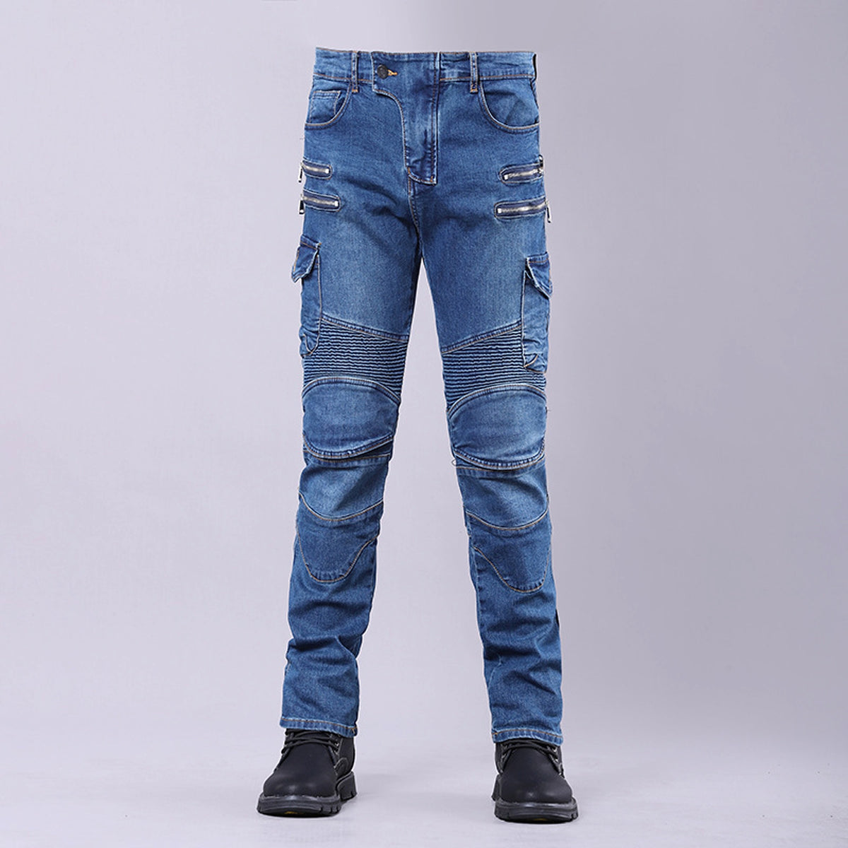 Motorcycle Riding Jeans Motorcycle Men - enhanced image 9