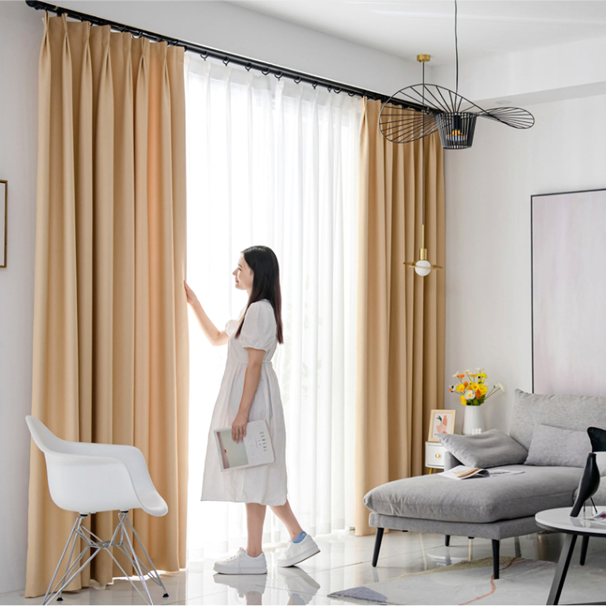 OptiShade™ – Double-Sided Precision Blackout Curtain - enhanced image 9