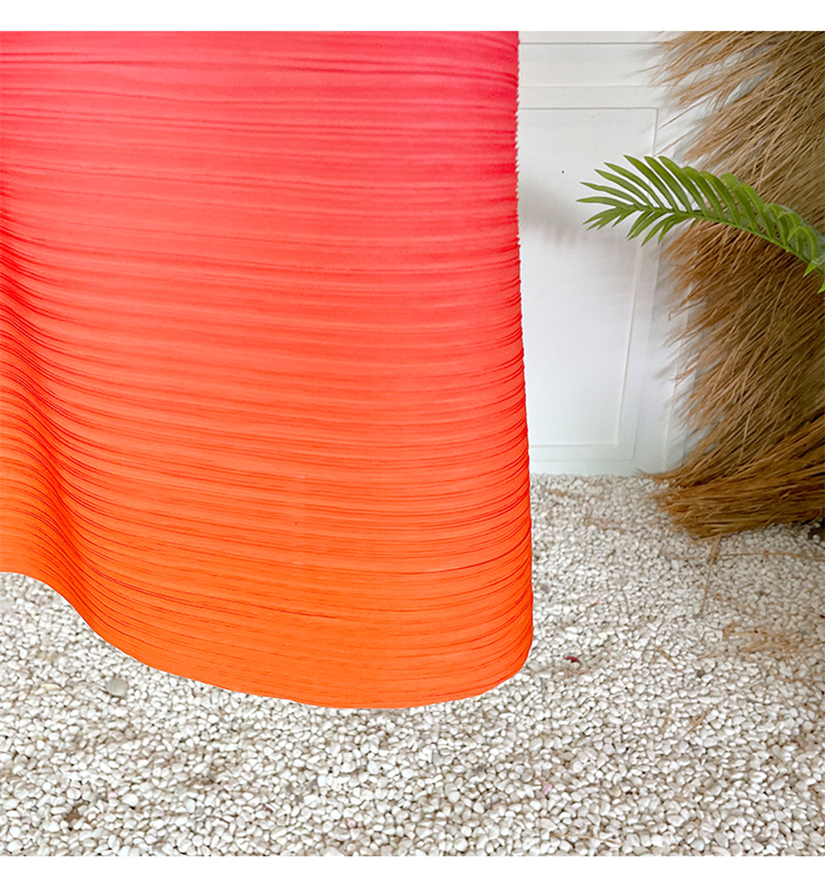 Pleated Plus Size Dress Women - enhanced image 9