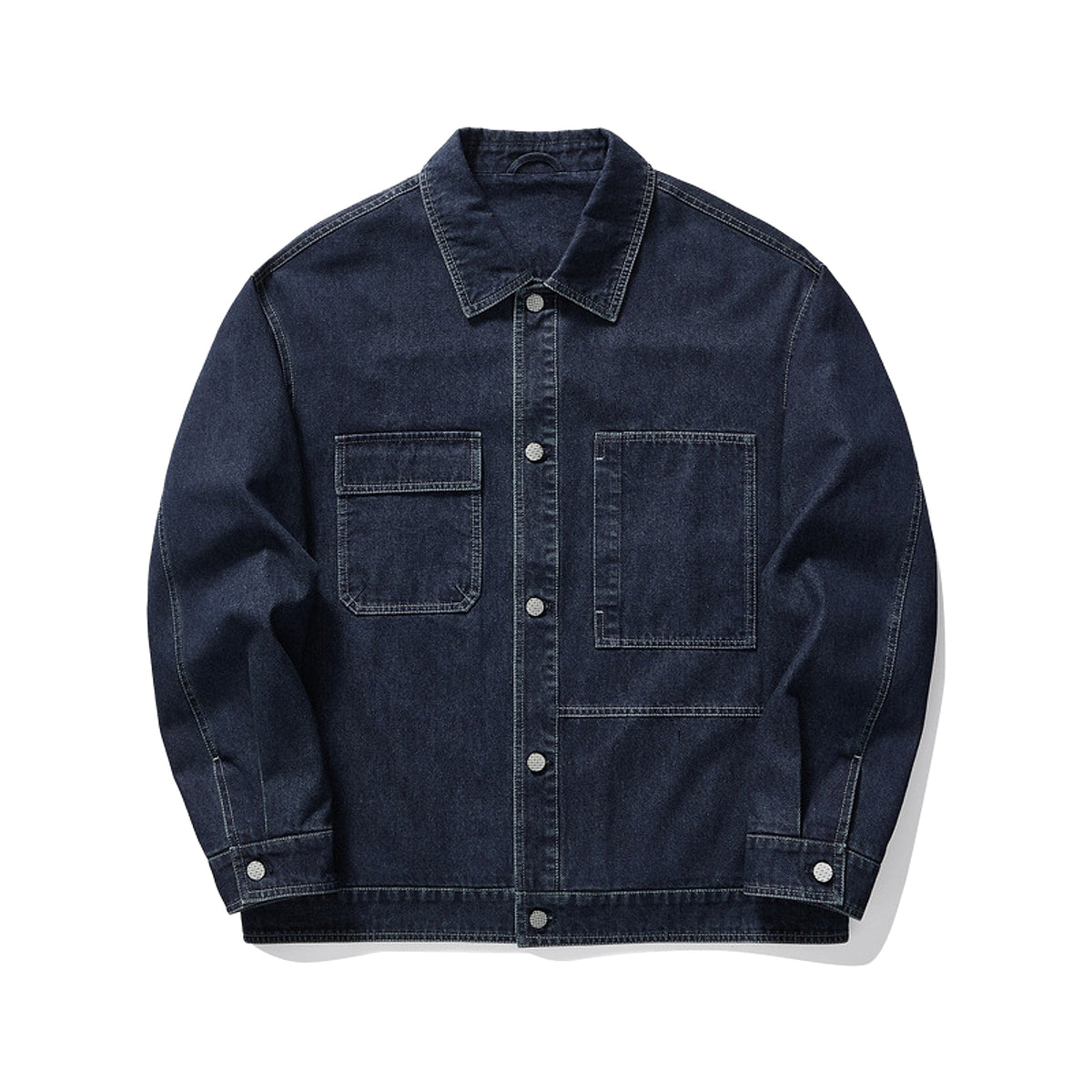 Pocket Decorative Lapel Men's Jacket