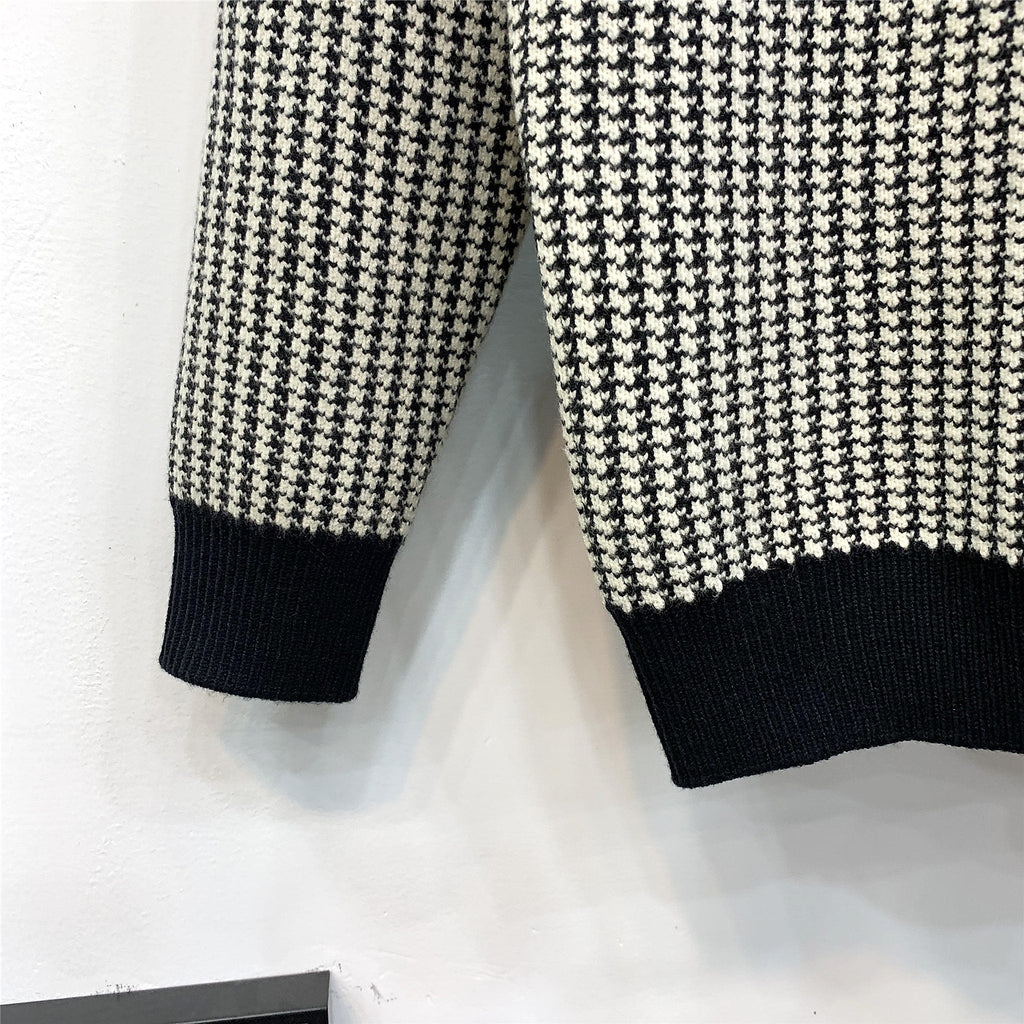 NordKnit™ – Classic Plaid Slim Fit Pullover