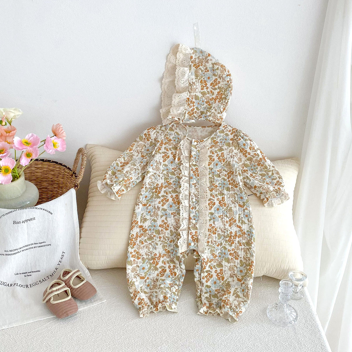 SoftNest™ – Cotton Baby Jumpsuit for Spring & Autumn - enhanced image 9