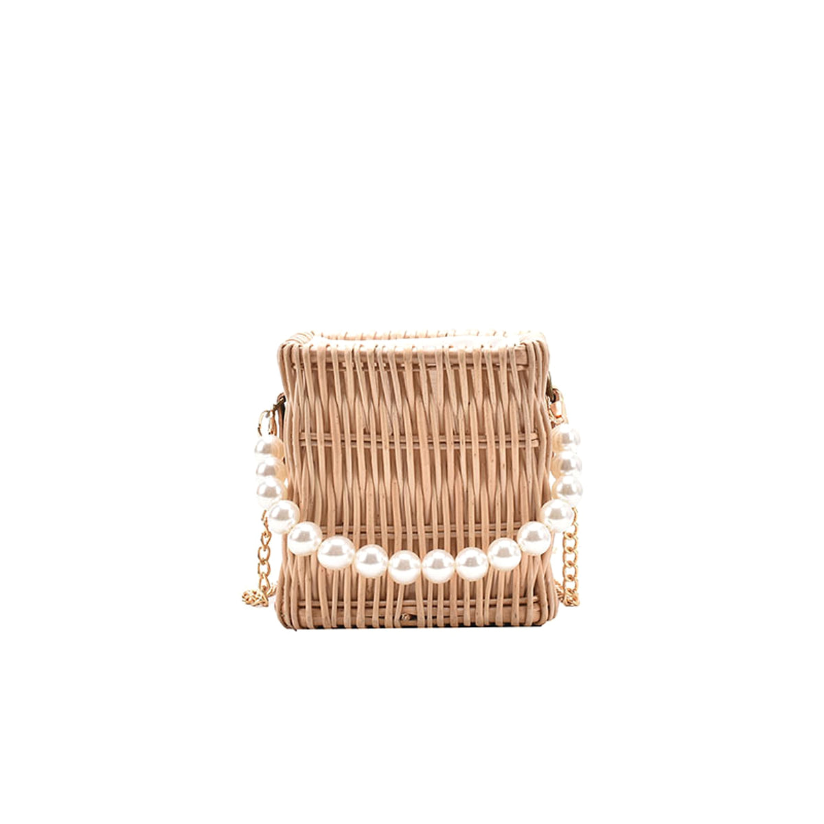 SolunaWeave™ – PearlBox Straw Bag - enhanced image 9
