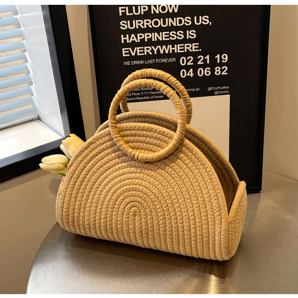 SolunaWeave™ – Tulip Shell Handbag - enhanced image 9