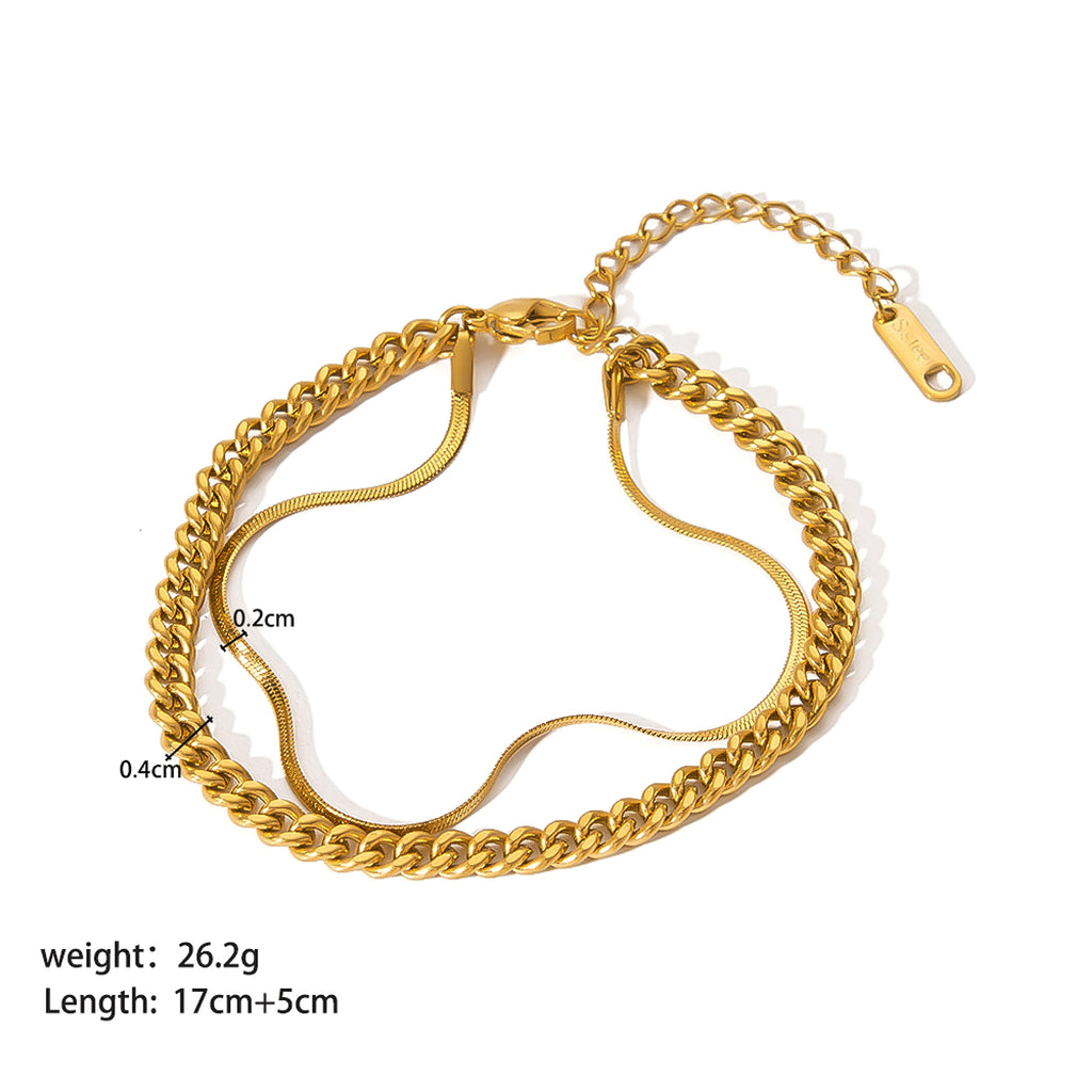 Elegant Gold-Plated Bracelet – Timeless & Stylish for Every Occasion - enhanced image 9