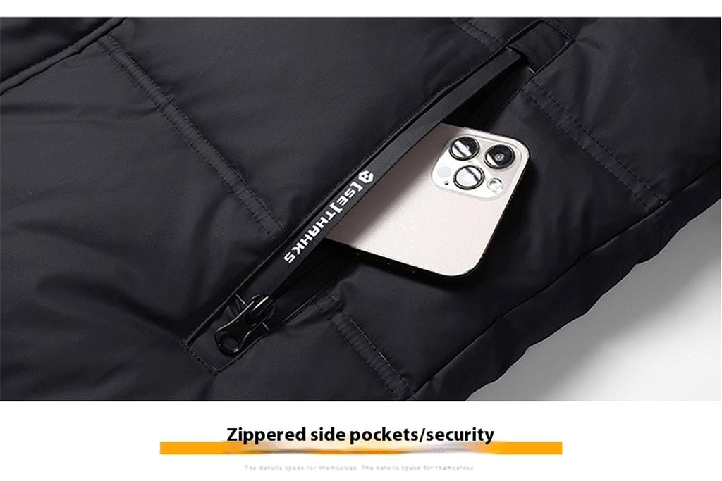 Thickened Warm Down Jacket Male mEN - enhanced image 9