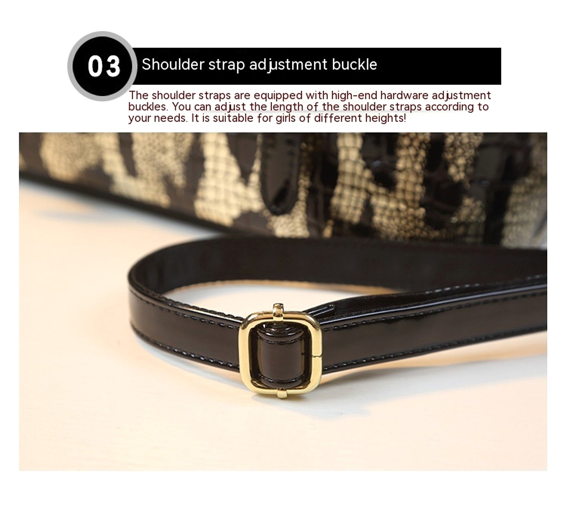 ViperMode™ – Snake Print Shoulder Messenger Bag - enhanced image 9
